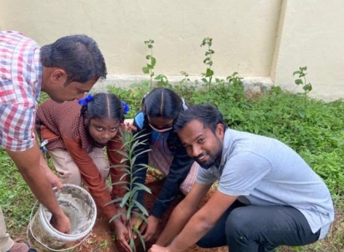Planting a tree